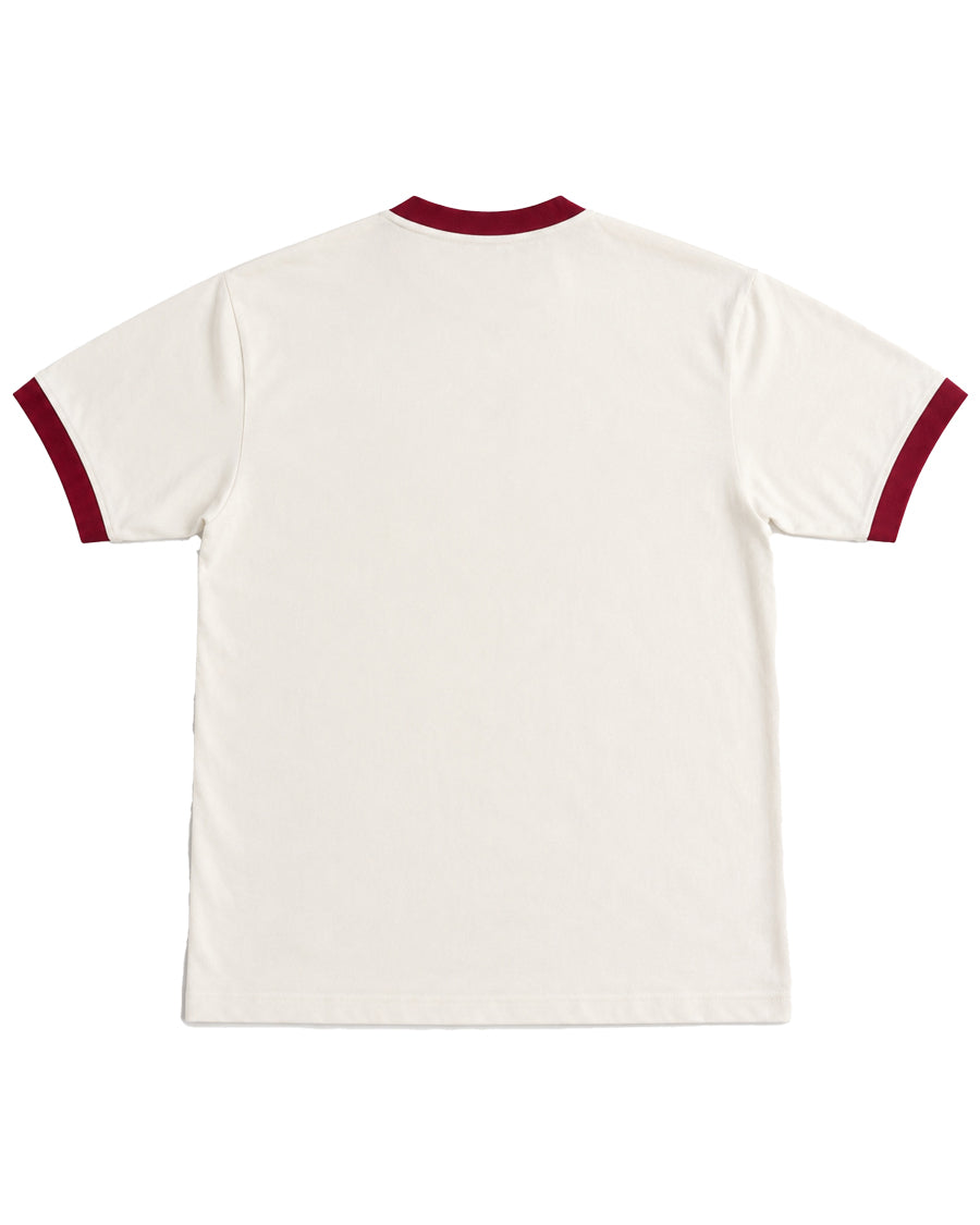 Cerise Seal Ringer Tee