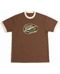 Mousse & Cream Ringer tee Front Design