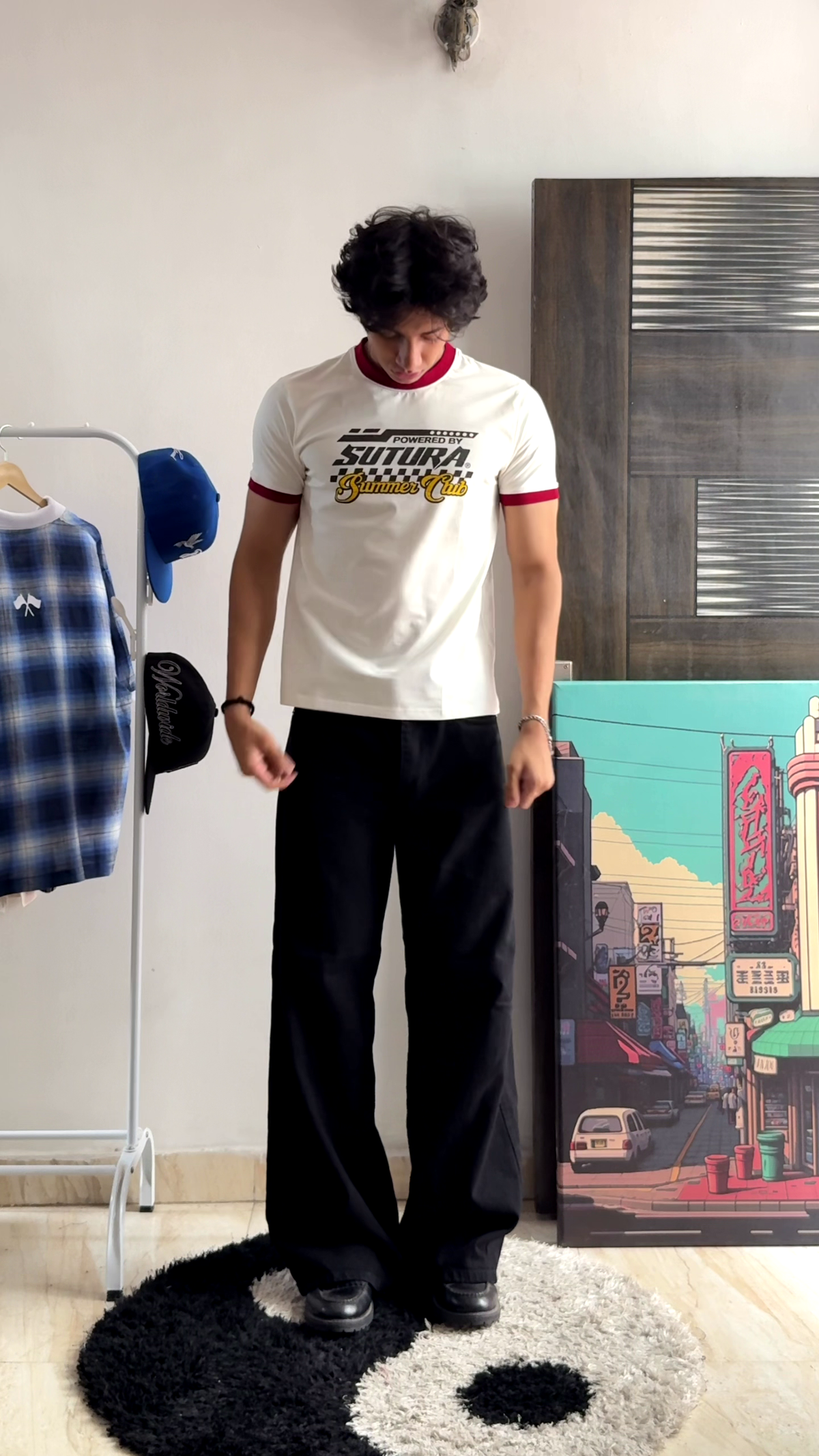 Rosso club ringer tee