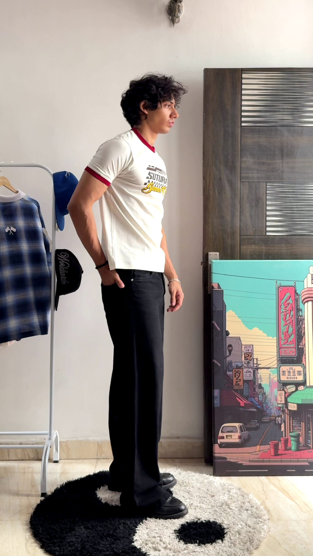 Rosso club ringer tee