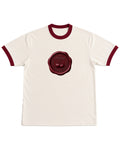 Cerise Seal Ringer Tee